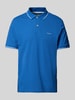 Gant Poloshirt mit Label-Stitching Royal