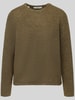 Selected Regular fit pullover van wolmix model 'LULU' Olijfgroen