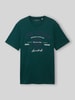 Tom Tailor Regular Fit T-Shirt aus reiner Baumwolle Dunkelgruen