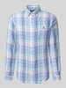 Polo Ralph Lauren Regular Fit Freizeithemd aus reinem Leinen Blau