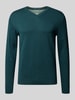 Tom Tailor Regular fit pullover van puur katoen  Petrol