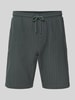 Christian Berg Men Shorts mit elastischem Bund Stein