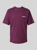 REVIEW T-Shirt mit Rundhalsausschnitt Pflaume