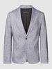 Drykorn Colbert met paspelzakken, model 'HURLEY' Lichtblauw