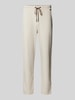 Hanro Sweatpants mit Label-Applikation Ecru