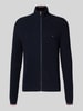 Tommy Hilfiger Regular fit gebreid jack van puur katoen Marineblauw