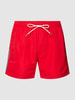 Schiesser Badehose mit Stretch-Anteil Modell 'Aquarium' Rot