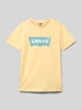 Levi’s® Kids T-Shirt mit Label-Print Hellgelb