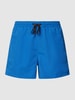 Only & Sons Zwembroek met elastische band, model 'TED' Blauw