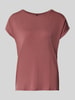 Vero Moda Regular fit T-shirt van lyocell-mix, model 'AVA' Oudroze