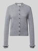 Bash Cardigan aus Lanawolle Modell 'KARANTE' Hellgrau