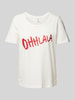 Vero Moda Regular Fit T-Shirt aus reiner Baumwolle Modell 'BOLA' Rot