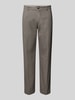 JOOP! Collection Slim Fit Hose mit Gürtel Modell 'Hank' Beige