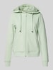 Christian Berg Woman Sweatjacke mit seitlichen Eingrifftaschen Lind