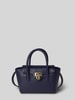 Lauren Ralph Lauren Handtas van rundleer met draagbanden Marineblauw