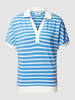 Tommy Hilfiger T-shirt met streepmotief Bleu