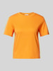 s.Oliver RED LABEL T-Shirt mit Seitenschlitzen Orange