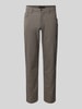 bugatti Regular Fit Chino im 5-Pocket-Design Modell 'CORDOBA' Taupe