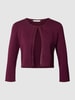 Jake*s Cocktail Bolero aus Viskose-Mix mit Hakenverschluss Bordeaux Rot