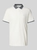 MCNEAL Poloshirt mit Label-Detail Weiss