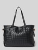 Liu Jo White Tote Bag in Leder-Optik Modell 'Riccy' Black