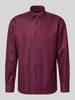 ETERNA Modern Fit Businesshemd mit Knopfleiste Bordeaux