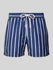 Polo Ralph Lauren Relaxed Fit Badeshorts mit Tunnelzug Modell 'TRAVELER' Marine