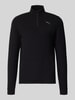 PUMA Performance Sweatshirt mit Label-Detail Modell 'CLOUDSPUN' Black