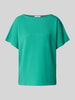 Christian Berg Woman T-Shirt mit Statement-Print Smaragd