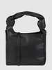 Seidenfelt Hobo Bag in Leder-Optik Black