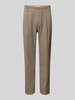 Drykorn Regular fit chino met paspelzakken, model 'CHASY 10' Beige