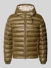 Blauer USA Gewatteerd jack met tweewegritssluiting model 'CHARLES' Olijfgroen