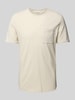 s.Oliver RED LABEL Regular Fit T-Shirt aus reiner Baumwolle Offwhite