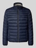 Christian Berg Men Steppjacke mit Stehkragen Marine