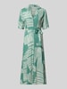 ZABAIONE Midikleid aus reiner Viskose Modell 'Azura' Mint