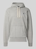 Polo Ralph Lauren Hoodie met labelstitching Lichtgrijs gemêleerd