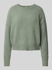 Only Loose Fit Strickpullover mit weichem Garn Modell 'TERESA' Schilf