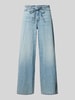 Vero Moda Wide Belt Jeans Modell 'ANNET' Hellblau