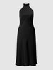 Mascara Cocktailkleid in schimmerndem Design Black