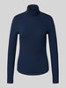 Tommy Hilfiger  Slim fit shirt met lange mouwen van viscosemix Marineblauw