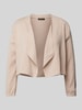 More & More Cardigan mit offener Vorderseite Sand