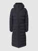 Wellensteyn Gewatteerde lange jas met labelapplicatie, model 'CORDOBA LONG' Donkerblauw