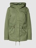 Only Parka z detalem z logo model ‘LORCA’ Zielony lipowy