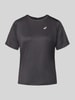 ASICS T-Shirt mit Rundhalsausschnitt und Logo-Print Black