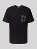 Replay T-Shirt mit Rundhalsausschnitt Black