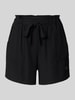 ZABAIONE Shorts mit elastischem Bund Black