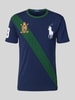 Polo Ralph Lauren T-shirt met labelstitching Marineblauw