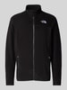 The North Face Sweatjacke mit Stehkragen Black