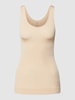 Schiesser Tanktop mit Rundhalsausschnitt Sand