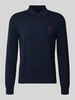 Polo Ralph Lauren Gebreide pullover met polokraag Marineblauw